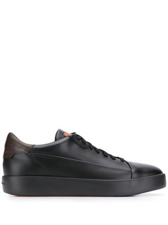 Santoni кеды на шнуровке