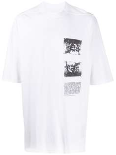 Rick Owens DRKSHDW oversized Wagner print T-shirt