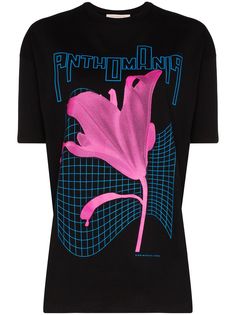 Christopher Kane Anthomania flower print cotton T-shirt