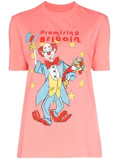 Martine Rose Clown print T-shirt