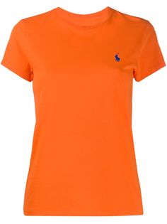 Polo Ralph Lauren logo embroidered crew neck T-shirt