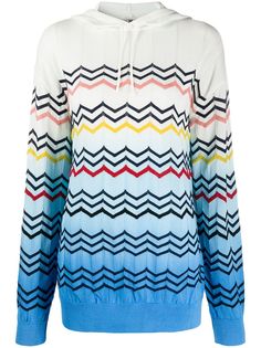 M Missoni худи с узором зигзаг