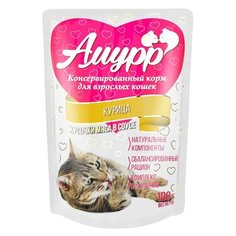 Корм для кошек Амурр Кусочки