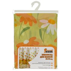 Штора для ванной Рыжий кот