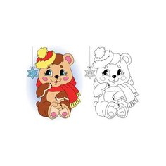 Фламинго Посмотри и раскрась. Flamingo