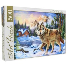 Пазл ART PUZZLE Волк и зимний