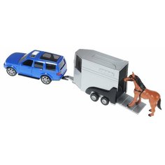 Внедорожник HTI с прицепом для