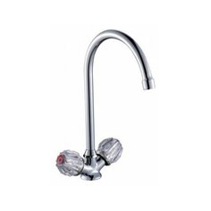 Смеситель для кухни мойки Rossinka Silvermix