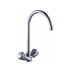 Смеситель для кухни мойки Rossinka Silvermix