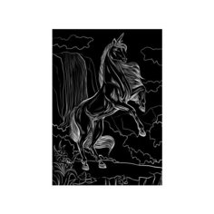 Гравюра Рыжий кот Красивый