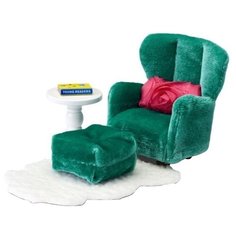 Lundby Кресло с пуфиком Смоланд