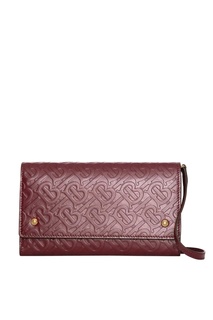 Небольшой клатч бордового цвета Burberry