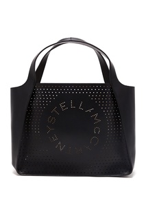 Черная сумка с перфорацией Stella Logo