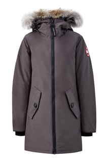 Серая парка с манжетами с прорезями Canada Goose