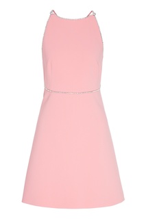 Короткое платье розового цвета Miu Miu