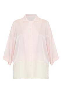 Розово-кремовая пижама из вискозы Jil Sander