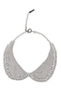 Колье-воротник со стразами Ermanno Scervino