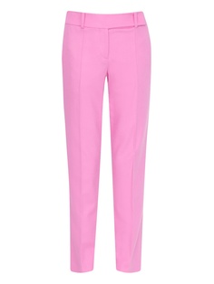Розовые шерстяные брюки со стрелками Ermanno Scervino