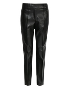 Черные брюки из экокожи Ermanno Scervino