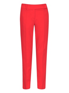 Красные шерстяные брюки со стрелками Ermanno Scervino