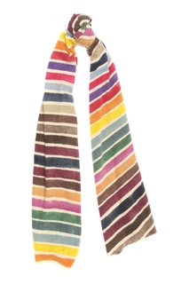 Кашемировый шарф в полоску Faliero Sarti