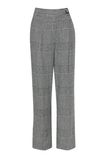 Свободные брюки с узором в клетку Ermanno Scervino