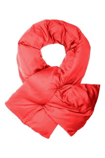 Красный пуховой шарф Marina Rinaldi