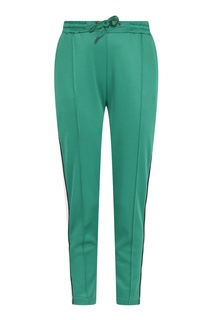 Зеленые брюки с лампасами Marina Rinaldi