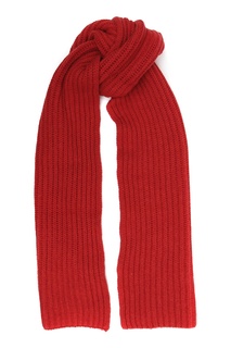 Красный кашемировый шарф Della Ciana