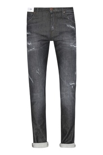 Черные джинсы с прорезями Pt05