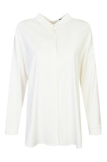 Белая блузка из вискозы Marina Rinaldi