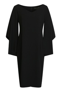 Черное платье со свободными рукавами Marina Rinaldi