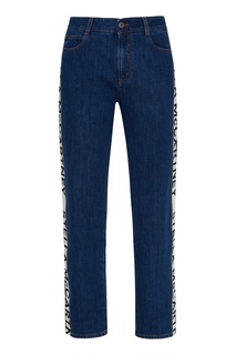 Синие джинсы с логотипами Stella Mc Cartney