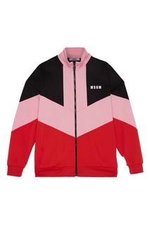 Трехцветная спортивная куртка Msgm