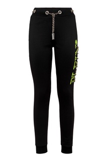 Черные брюки с цепочкой Philipp Plein