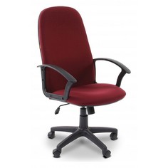 Кресло компьютерное Chairman 289 бордовый/черный