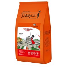 Корм для кошек DailyCat (0.4 кг) Casual Line Adult Meat Cocktail + Beef