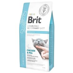 Корм для кошек Brit Veterinary Diet беззерновой, с курицей и с горошком 2 кг