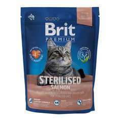 Корм для стерилизованных кошек Brit Premium с лососем 300 г Brit*