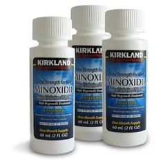 Kirkland Лосьон от выпадения волос Minoxidil 5% без пипетки, 60 мл, 3 шт.