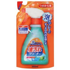 Очищающий спрей-пена для удаления масляных загрязнений на кухне Nihon Detergent 350 мл