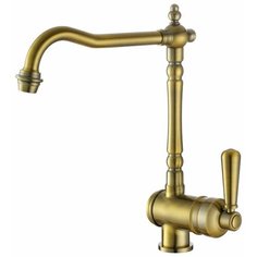 Смеситель для кухни (мойки) KAISER Vincent 31066 (bronze) однорычажный бронза