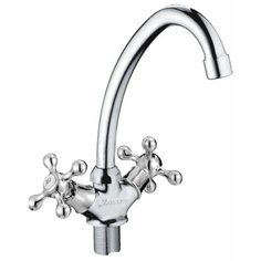 Смеситель для кухни (мойки) Zollen BA75620232 двухрычажный хром