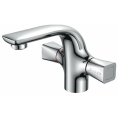 Смеситель для раковины (умывальника) Zollen HE53620711 двухрычажный хром