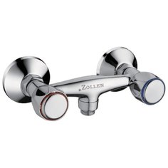 Смеситель для душа Zollen WO31420441 двухрычажный лейка в комплекте хром