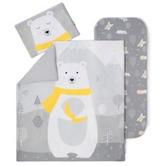 Комплект для люльки Крошка Я Большие мечты серый