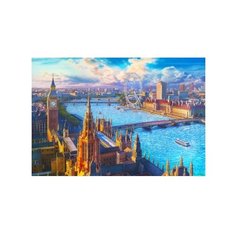 Рыжий кот Картина по номерам "Панорама Лондона" 40х50 см (Х-8230)