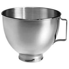 KitchenAid чаша для миксера K45SBWH серебристый