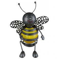 Садовая фигура GLOBO Solar 33407 черный/желтый ,25 см