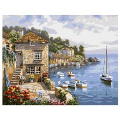 ВанГогВоМне Картина по номерам "Штиль рассвета", 40х50 (ZX 20017)